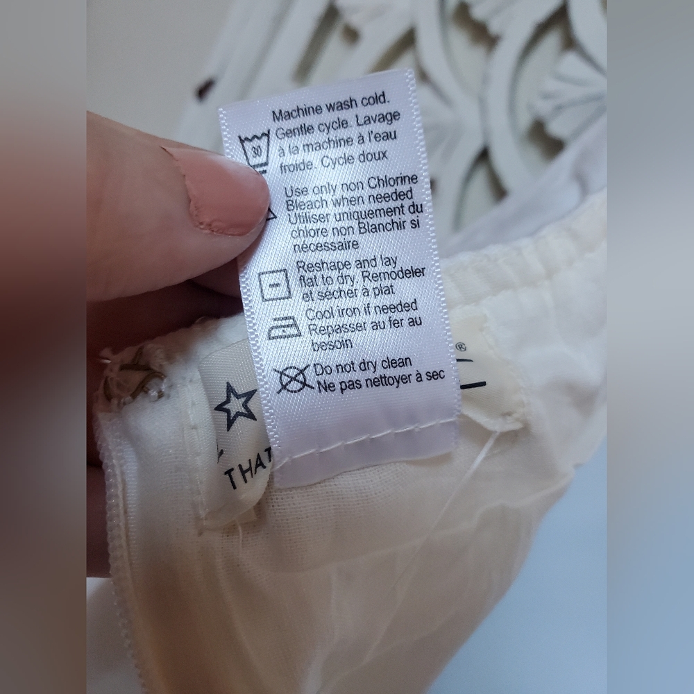 NWT L Space Dahlia Dress in Cream White XL - Picture 12 of 16